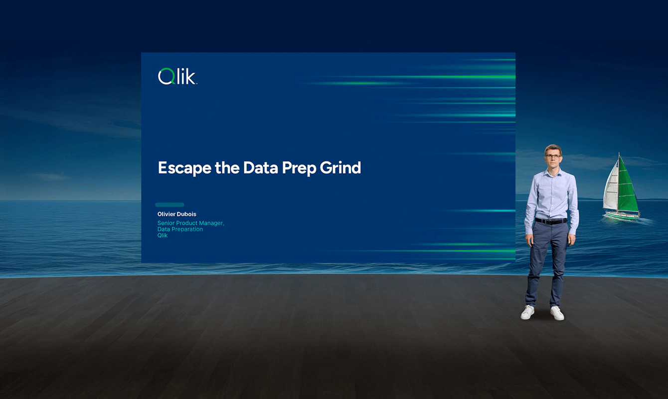 Oliver Dubois, Senior Product Manager, Data Preparation at Qlik presents the "Escape the Data Prep Grind" webinar session.