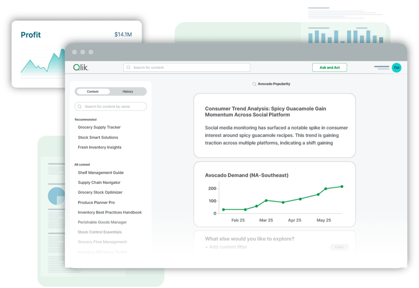 Qlik's New Agentic AI experience