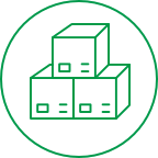 Icon representing order fulfillment