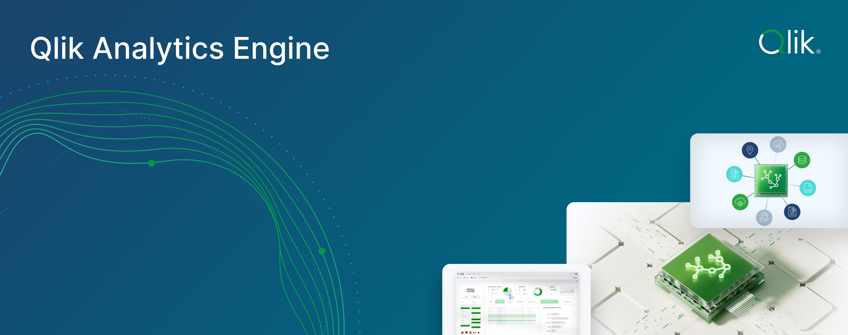 Click to play "Qlik Analytics® Engine" video via Vidyard.
