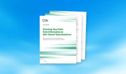 Image of a blue sky with a whitepaper promotion floating on top.